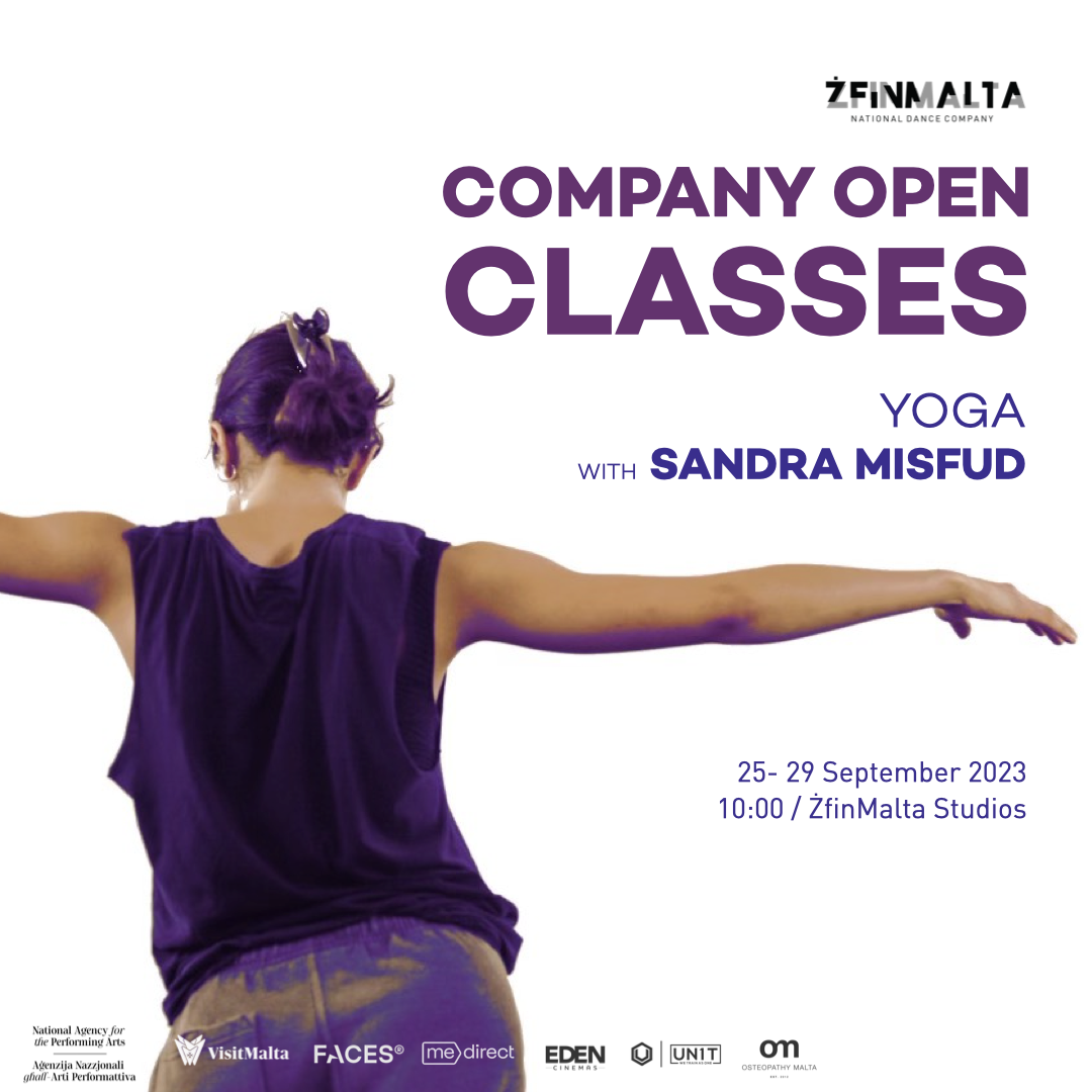 ‎ŻfinMalta Company open classes sandra misfud yoga
