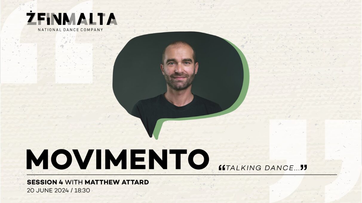 Movimento Matthew Attard Calendar Event ŻfinMalta National Dance Company