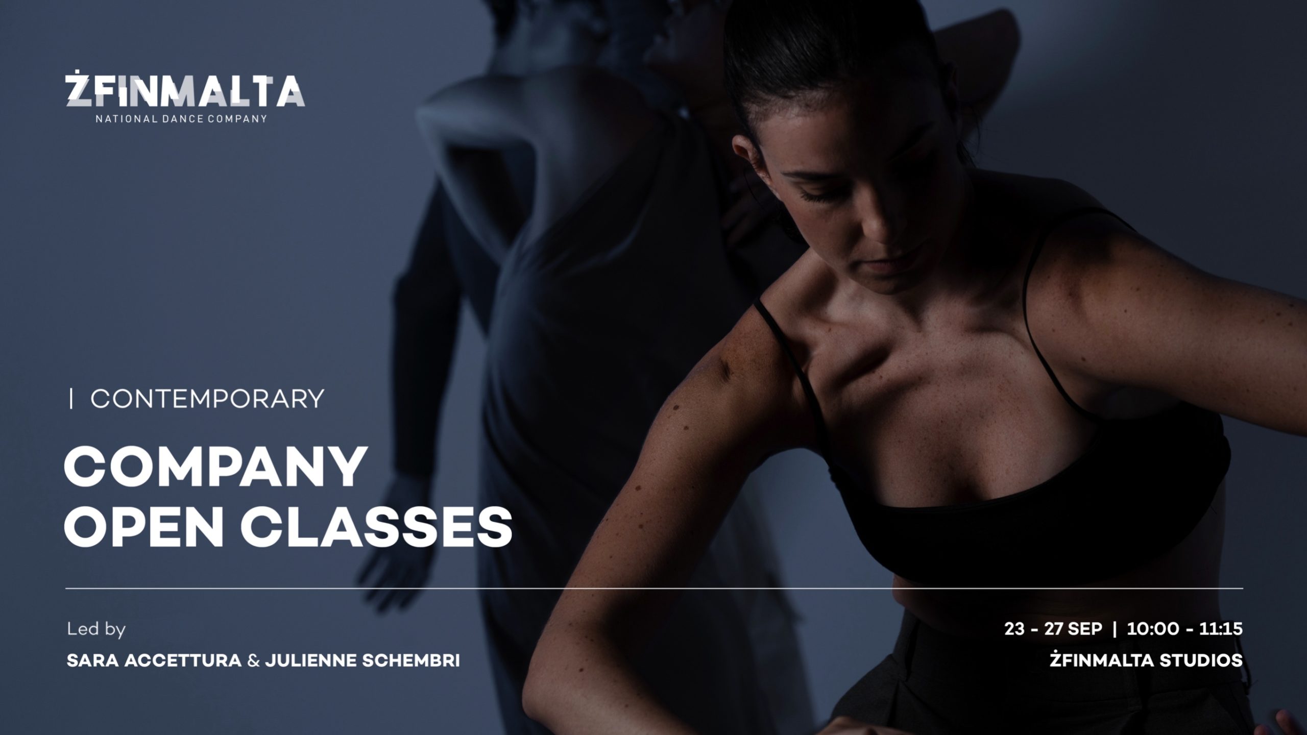 ŻfinMalta National Dance Company Open Company Classes September 2024 Event