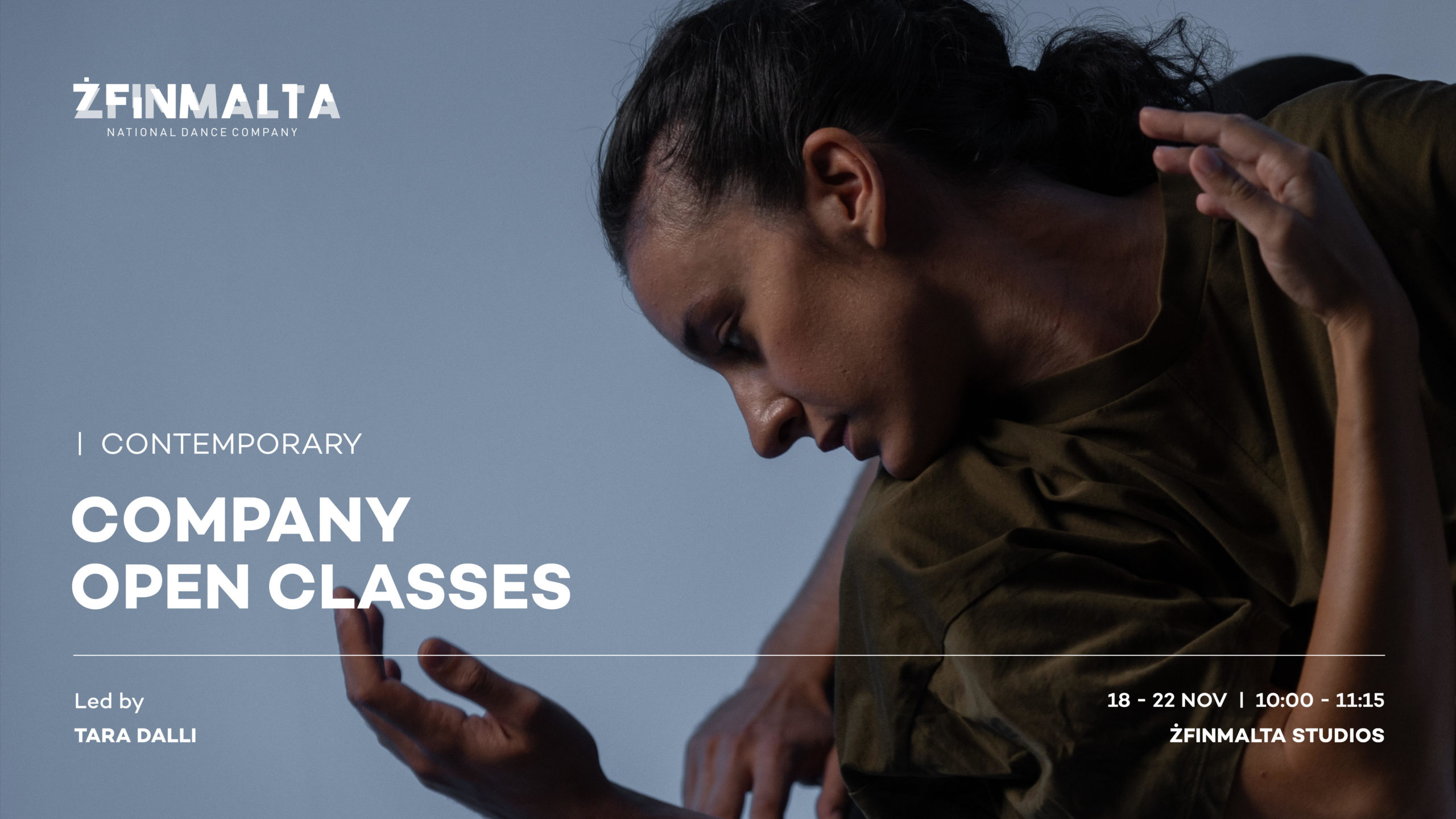 ŻfinMalta National Dance Company Open Classes November Contemporary Tara Dalli event