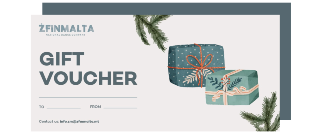 ŻfinMalta National Dance Company Christmas voucher